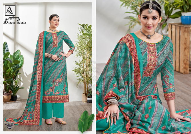 Alok Sanvikaa  Winter Wear Wholesale Dress Material Collection